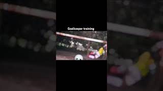 Goalkeeper training😱 goalkeepertraining viralshorts ytcreator [upl. by Cooley]