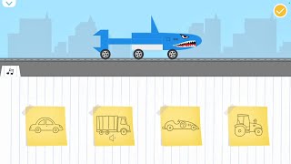 Labo Construction Truck  Assemble the shark car look [upl. by Adelheid]