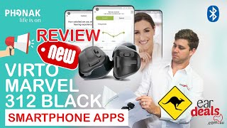 Phonak Virto Marvel 312 Bluetooth Hearing Aid  Smartphone Applications MyPhonak App [upl. by Llywellyn]