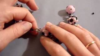 Braccialetto Lampwork  Come Fare Bracciali  HobbyPerlinecom [upl. by Zurciram702]