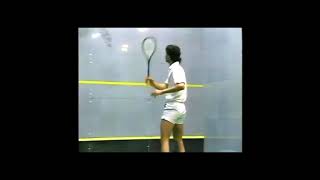 Jahansher Khan Squash Solo Drill Routines [upl. by Phipps]