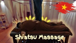 ASMR Shiatsu Massage in Vietnam [upl. by Slaohcin]