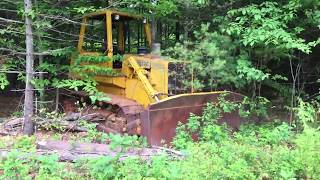 Abandoned John Deere 750B Bulldozer [upl. by Bogusz261]