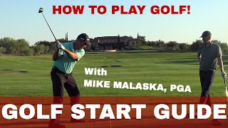 HOW TO START PLAYING GOLF MALASKA BEGINNER GUIDE [upl. by Ateinotna]