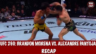 UFC 290 Brandon Moreno vs Alexandre Pantoja Recap [upl. by Ynove208]