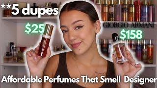 🤑😋AFFORDABLE PERFUMES THAT SMELL LIKE HIGH END PERFUMES🤑😋SMELL BOUJEE ON A BUDGET😍 [upl. by Delila645]