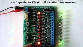 Velleman VM120 Lichteffekt Generator 12V DC [upl. by Akenahc788]