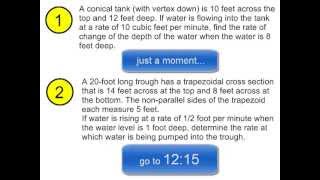 calc26 Related Rates pt2 [upl. by Xenophon438]