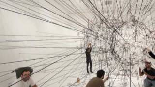 Miami Art Museum Installation of LargeScale Work by Tomás Saraceno [upl. by Gregg]