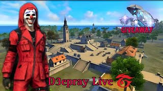 Trying to unlock new rank in free fire D3epray live [upl. by Imarej]