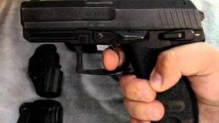 Hk USP Compact 40SampW Review and Take Down [upl. by Ellek]