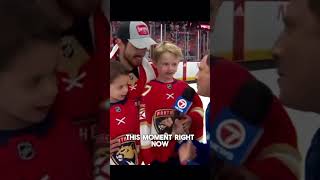 ‘My Dreams Came True’ Evan Rodrigues Shares the Stanley Cup After Game 7 WIN With His Sons shorts [upl. by Damales]