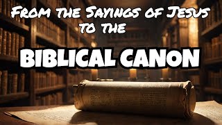 Episode 4 Beginning Stages of the Gospels Formation of the Biblical Canon bible christianity [upl. by Yrocej]