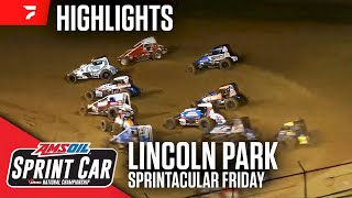 𝑯𝑰𝑮𝑯𝑳𝑰𝑮𝑯𝑻𝑺 USAC AMSOIL National Sprint Cars  Lincoln Park Speedway  Sprintacular  July 5 2024 [upl. by Roxi]