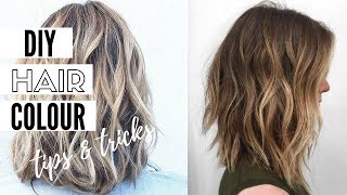 How To Color Your Hair At Home  Home Hair Dye Tips And Tricks [upl. by Ahsennek]