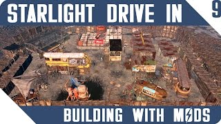 FALLOUT 4  Finishing Starlight Market  Building With Mods [upl. by Naida83]