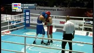 Heavy 91kg QF Berterbiev Artur RUS VS Usyk Oleksandr UKR 2011 AIBA World Champs [upl. by Etam626]