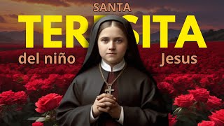 Santa Teresita del Niño Jesús La Pequeña Flor de Dios [upl. by Ponton]