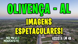 Olivença Alagoas em 4K imagens espetaculares Olivença de um ângulo diferentão [upl. by Llabmik]