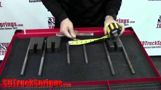 How to Measure a Ubolt  SD Truck Springs Tutorial and Review  Ubolts StepByStep Guide [upl. by Anairt248]