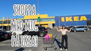 SHOPPA MED MIG PÅ IKEA🛍 Vlogg Room makeover 2 [upl. by Charpentier556]