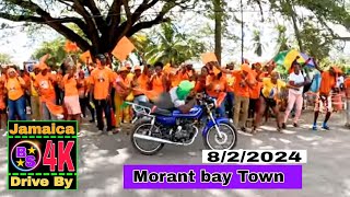 Nomination Day In The Town Of Morant Bay StThomas 812024 Jamaica 🇯🇲 [upl. by Gmur]