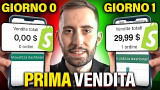 Come Fare VELOCEMENTE la Prima Vendita col Dropshipping [upl. by Ahilam]