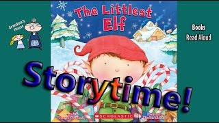 THE LITTLEST ELF Read Aloud  Christmas Stories for Kids  Bedtime Story Read Along Books [upl. by Mala]