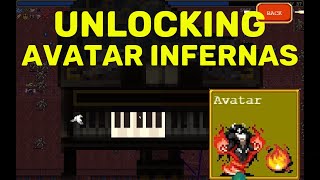 Vampire Survivors  Unlock Avatar Infernas character UPDATE INFO TURN ON YOUTUBE SUBTITLES CC [upl. by Dobrinsky]