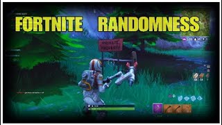 Fortnite RANDOMNESS gameplay [upl. by Gaspar]