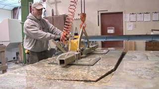 Granite Countertop Construction [upl. by Nonek]