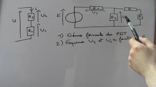 Le pont diviseur de tension  démonstration et application [upl. by Jocelyn]