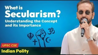 What is Secularism Origin of Secularism amp Issues Is India a Secular Country upsc2024 secularism [upl. by Yauq]