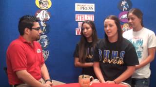 RAW VIDEO Athletes of the Week Brawley Union High School relay swim team [upl. by Davine]