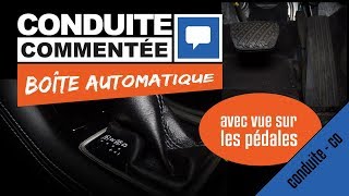 CONDUITE COMMENTEE BOITE AUTO  🚗💨PERMIS 2021 [upl. by Latreshia928]