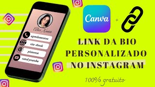 2024 COMO FAZER LINK PARA BIO DO INSTAGRAM  SITE CANVA PERSONALIZADO E GRATUITO [upl. by Falda]