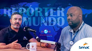 REPÓRTER MUNDO ENTREVISTA  CURSOS GRATUÍTOS SENAC  DIRETOR JÚLIO RIBEIRO [upl. by Aneladgam]