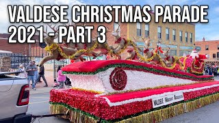 Valdese NC Christmas Parade 2021  PART 3 [upl. by Terzas]