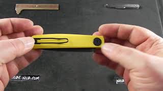 RS7843 Real Steel GSlip Slipjoint Yellow [upl. by Akiras]