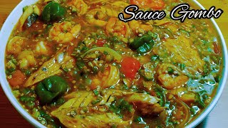 Sauce Gombo authentique du 228  Okra soup [upl. by Adniled]