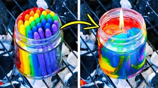 34 DIY Candle Ideas  Candle Making Designs And Hacks [upl. by Artkele]