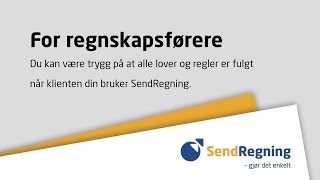 SendRegning for regnskapsførere HD [upl. by Phaedra]