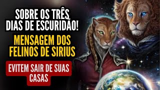 SOBRE OS TRÊS DIAS DE ESCURIDÃO por FELINOS DE SIRIUS [upl. by Janos]