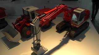 RC EXCAVATOR Damitz Modellbau rc live action at the model fair [upl. by Aztirak386]