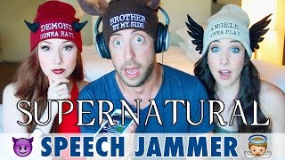 SUPERNATURAL SPEECH JAMMER CHALLENGE ft Adam Rose [upl. by Omle]