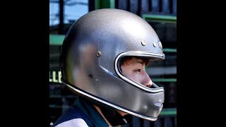 URBAN■アーバンヘルメット ビッグボア ブルーフレーク ＵＲＢＡＮ HELMET BIGBORE BLUE FLAKE [upl. by Mik610]