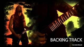 backing track epic dark metal in A minor scale [upl. by Ynots]