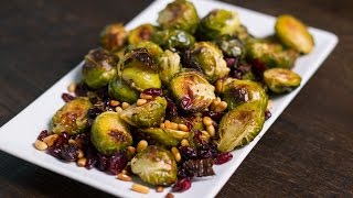 Roasted Brussels Sprouts Recipe [upl. by Anahpets]