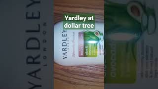 dollar tree Yardley lotion [upl. by Eadwina]