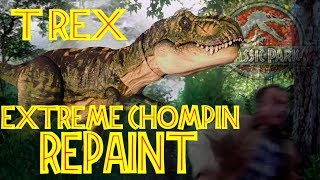 Extreme Chompin TREX Repaint JP  Jurassic Repaints [upl. by Jessen265]